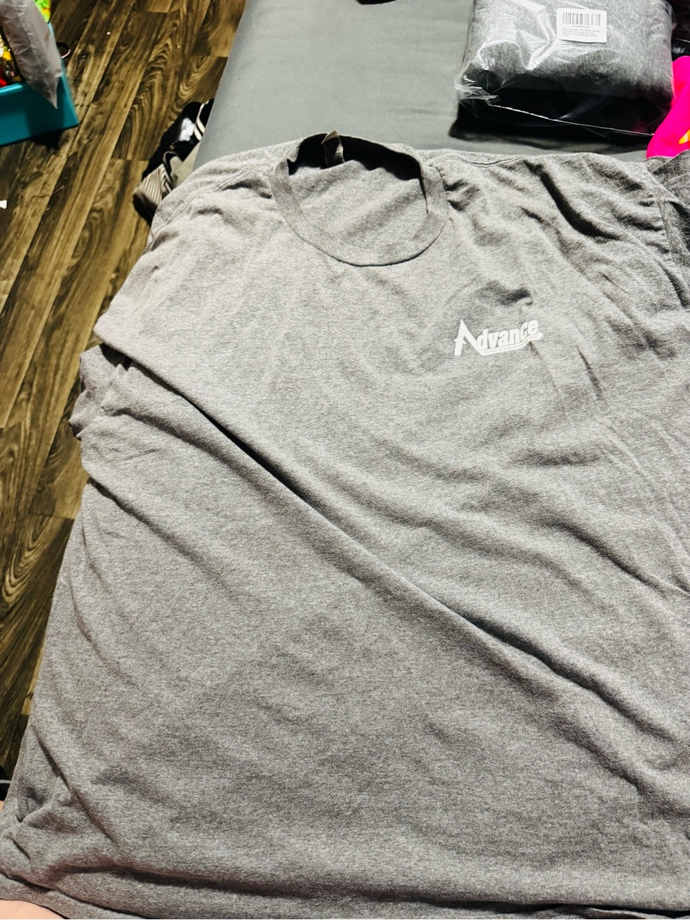 Men’s Gray Crewneck T-Shirt